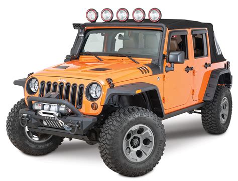 jeep jk flat fender flares.